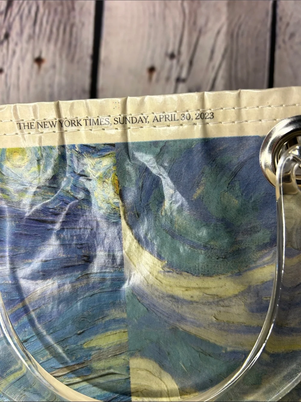 Couture Planet purse, The Stella w/ lucite handles. The Met and Van Gogh Cyresse